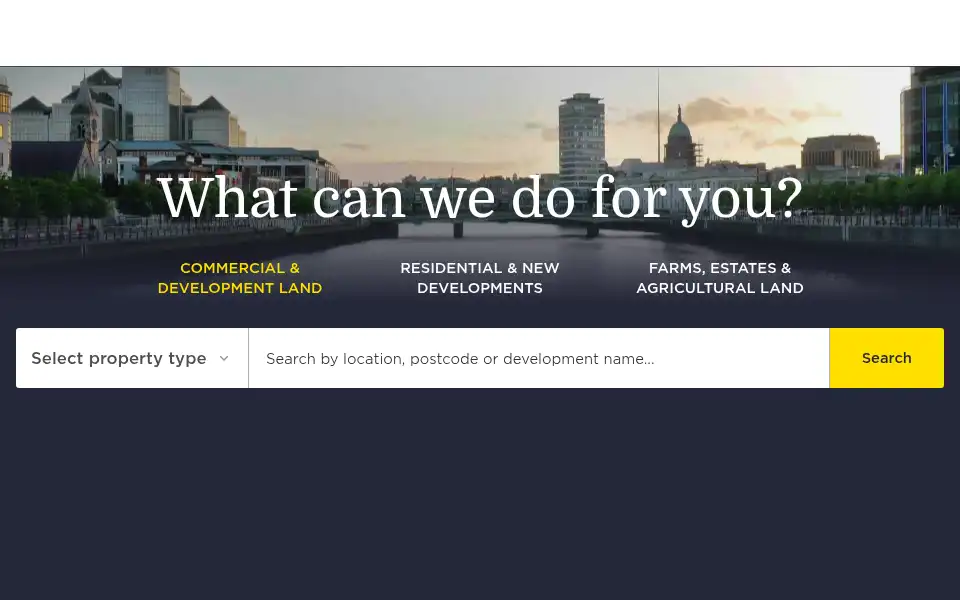 Screenshot of savills.ie