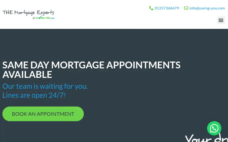 Screenshot of saving-you.com