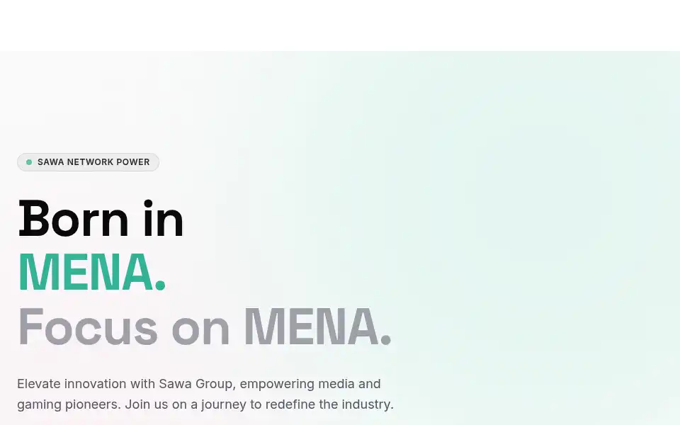 Screenshot of sawagroup.ae