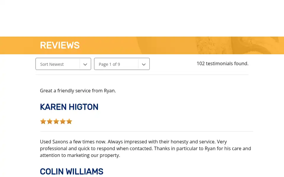 Screenshot of saxonswsm.co.uk