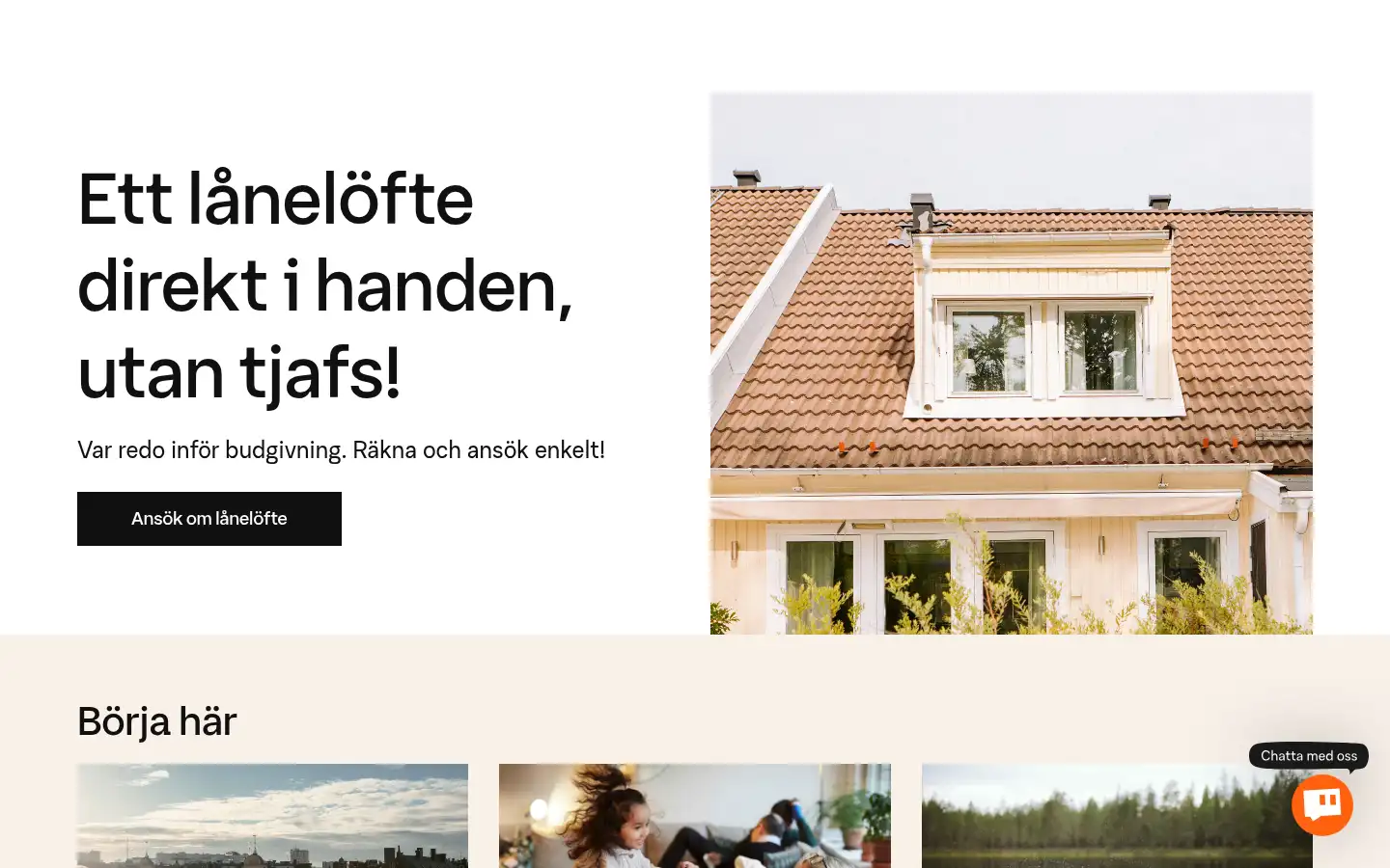 Screenshot of sbab.se