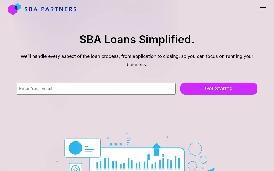 Screenshot of sbapartners.com