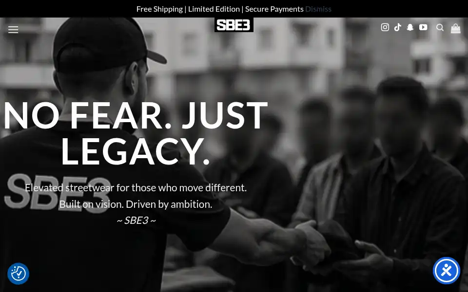 Screenshot of sbe3.nl