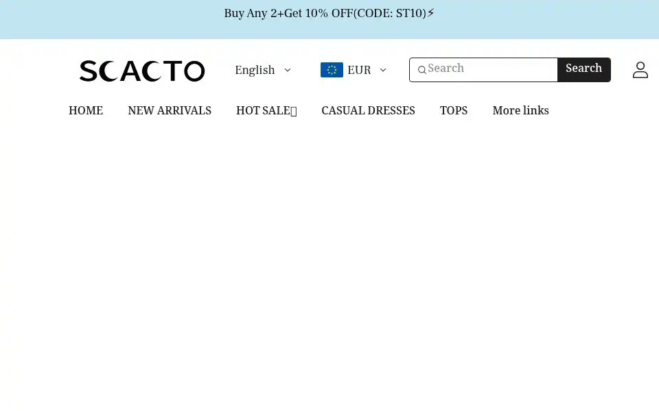 Screenshot of scacto.us