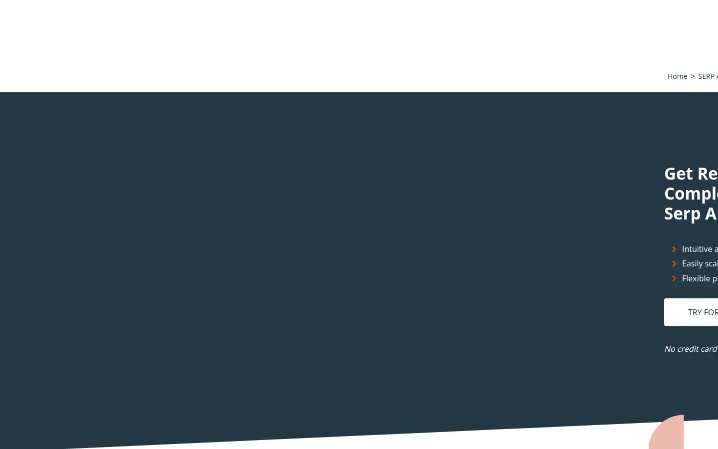 Screenshot of scaleserp.com