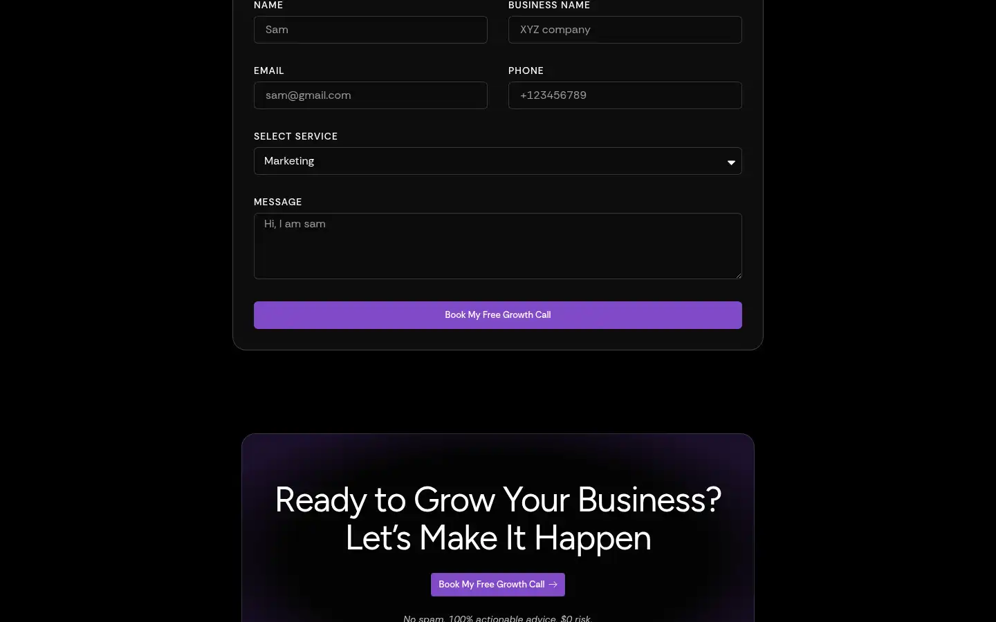 Screenshot of scaltra.io