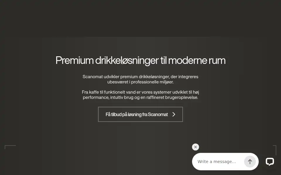 Screenshot of scanomat.dk