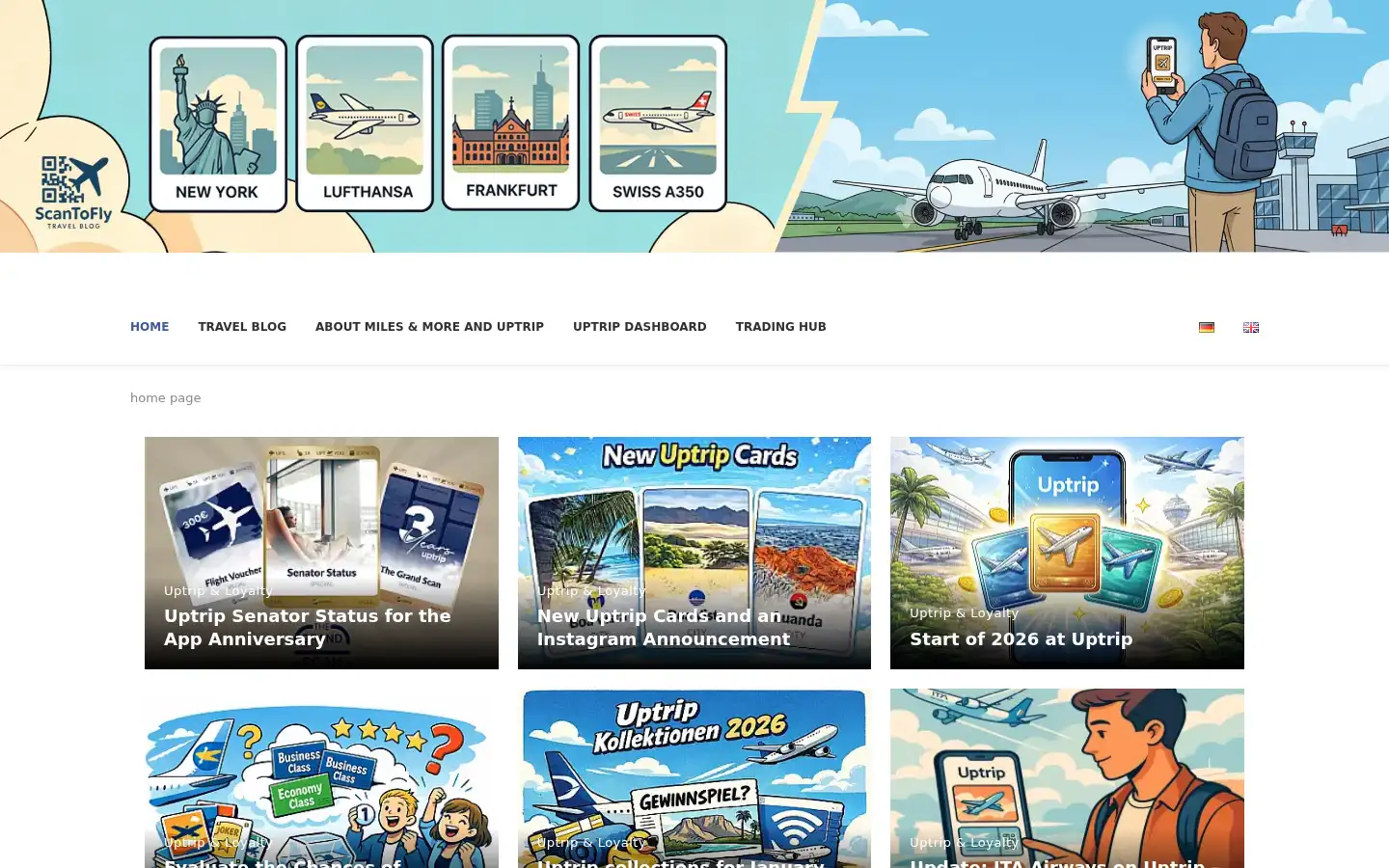 Screenshot of scantofly.de