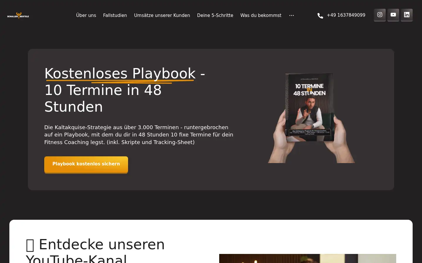 Screenshot of schallerundbertele.de