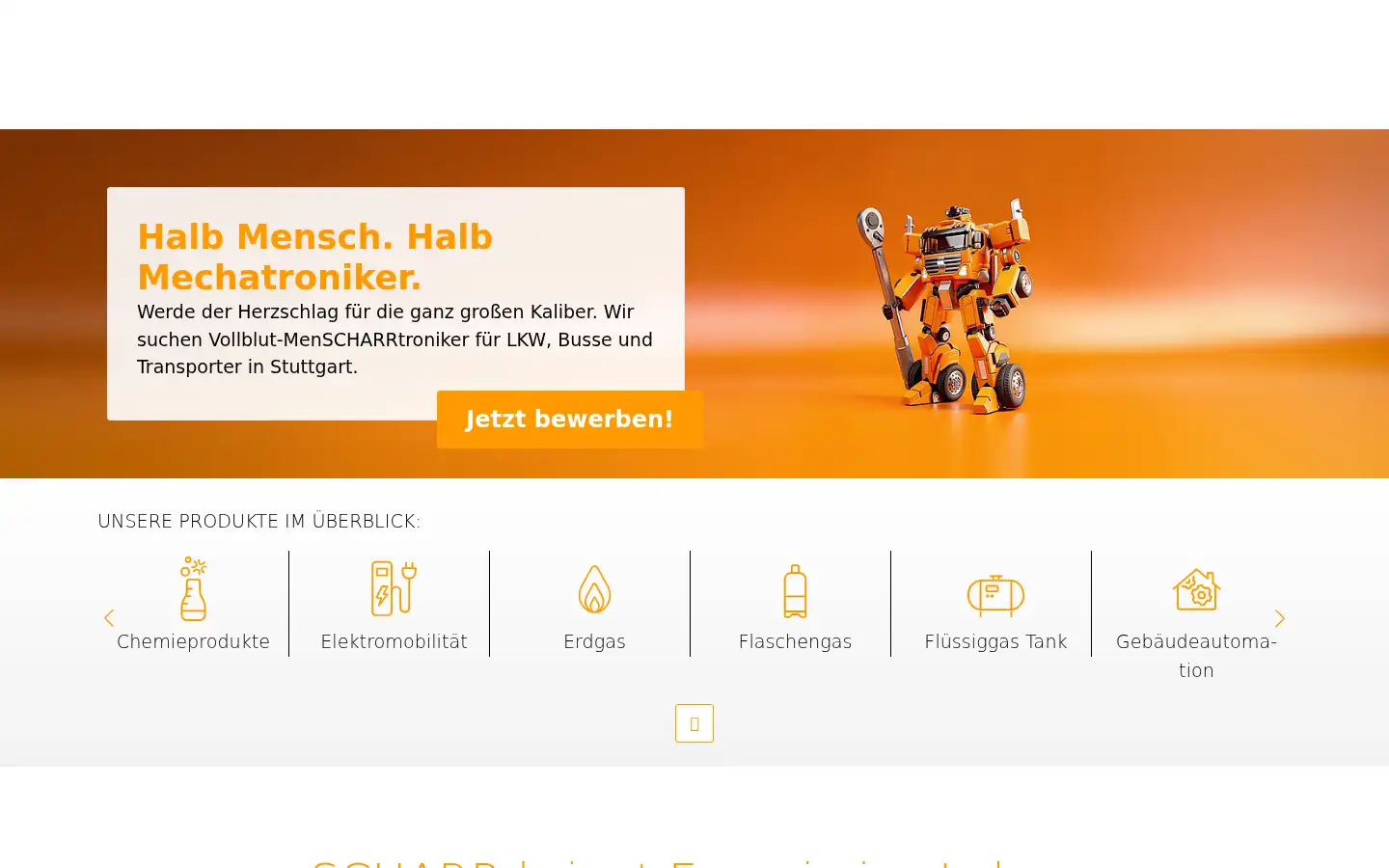 Screenshot of scharr.de