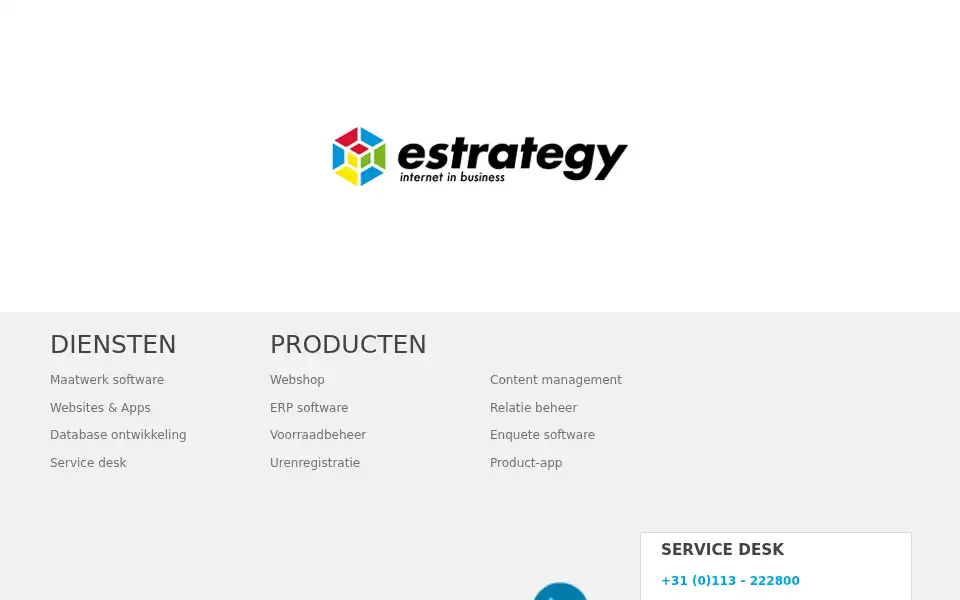 Screenshot of scheepvaartwinkel.nl