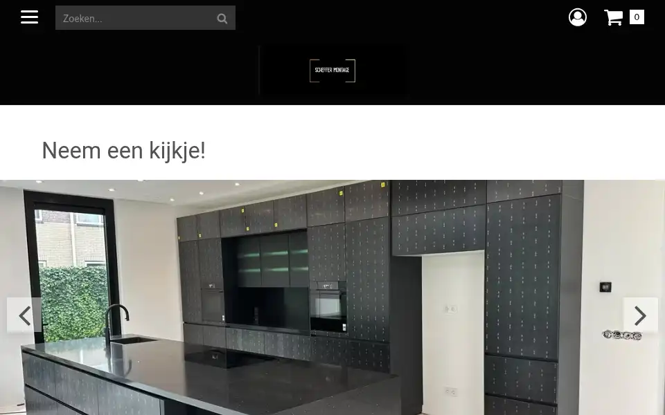 Screenshot of scheffermontage.nl
