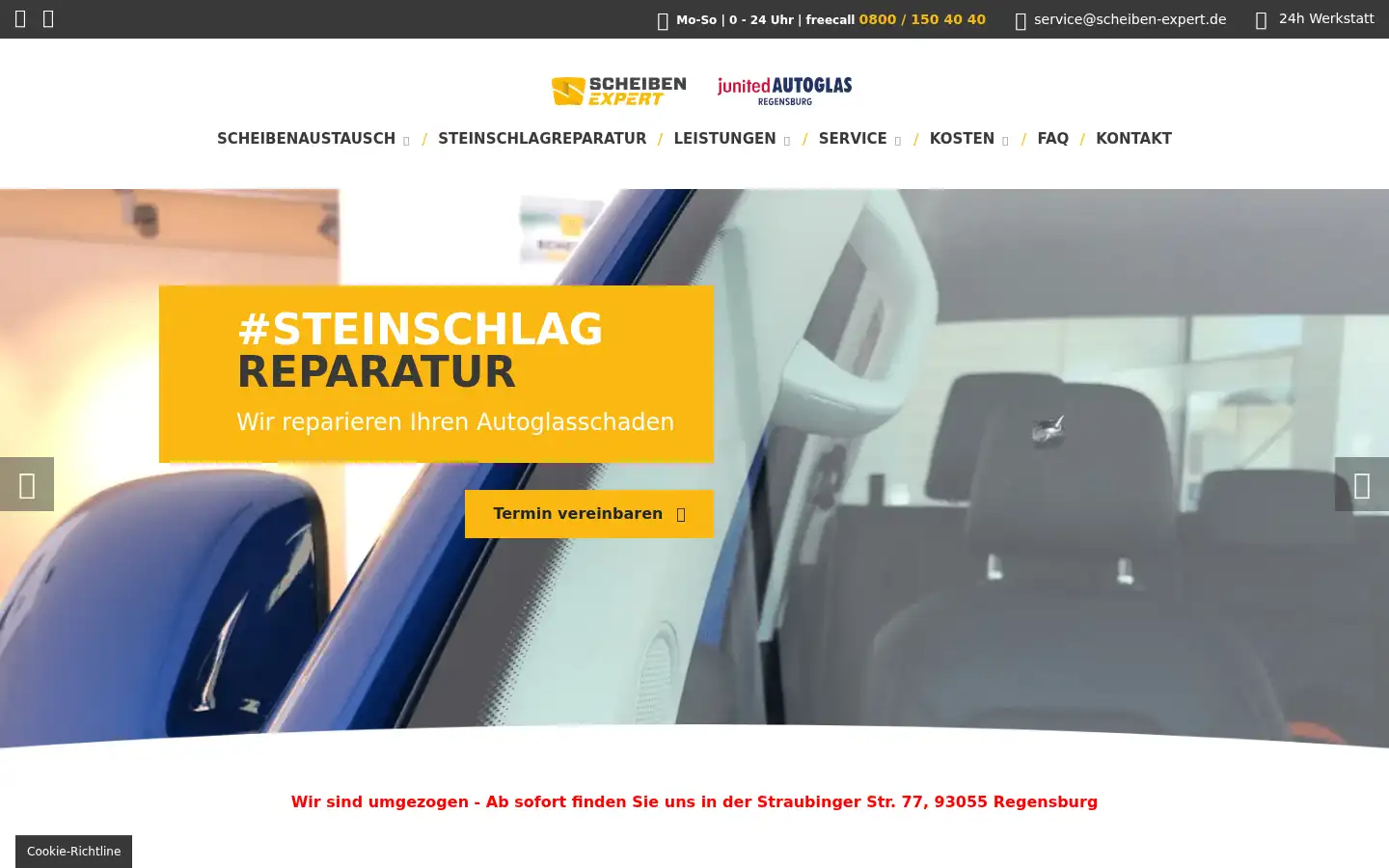 Screenshot of scheiben-expert.de