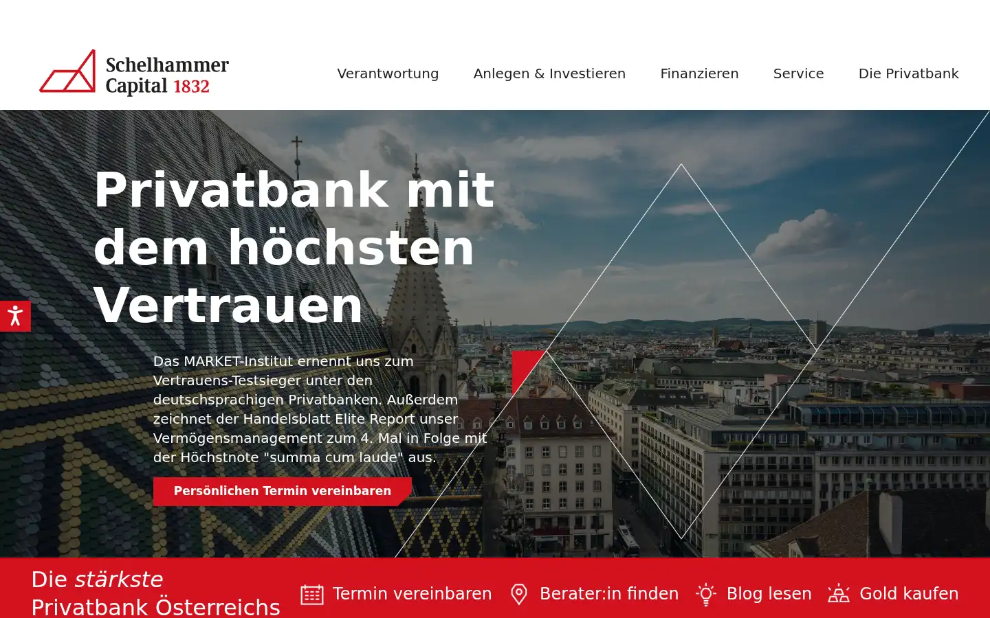 Screenshot of schelhammer.at