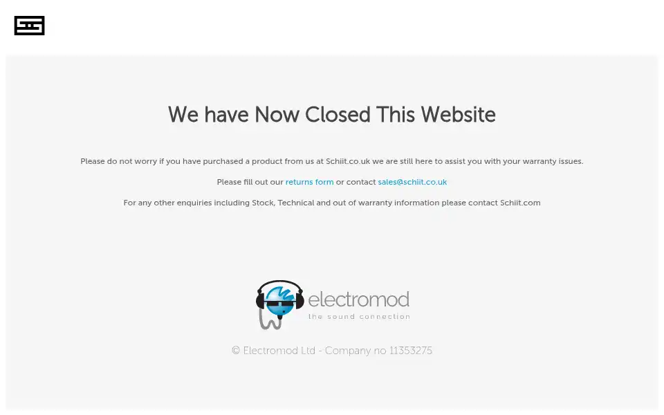 Screenshot of schiit.co.uk