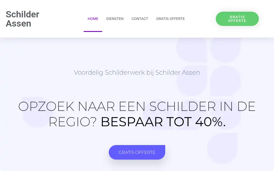 Screenshot of schilderassen.net