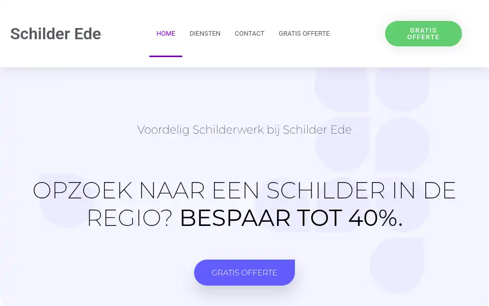 Screenshot of schilderede.net