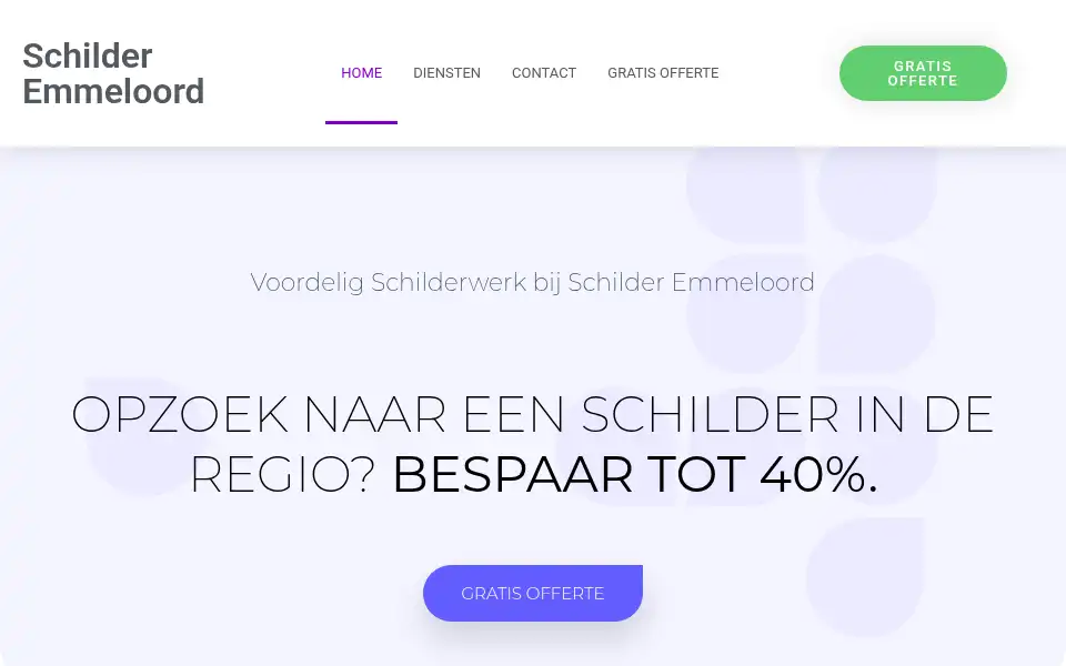 Screenshot of schilderemmeloord.com