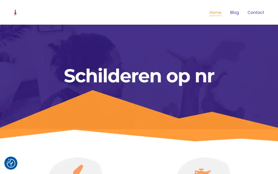 Screenshot of schilderenopnr.nl