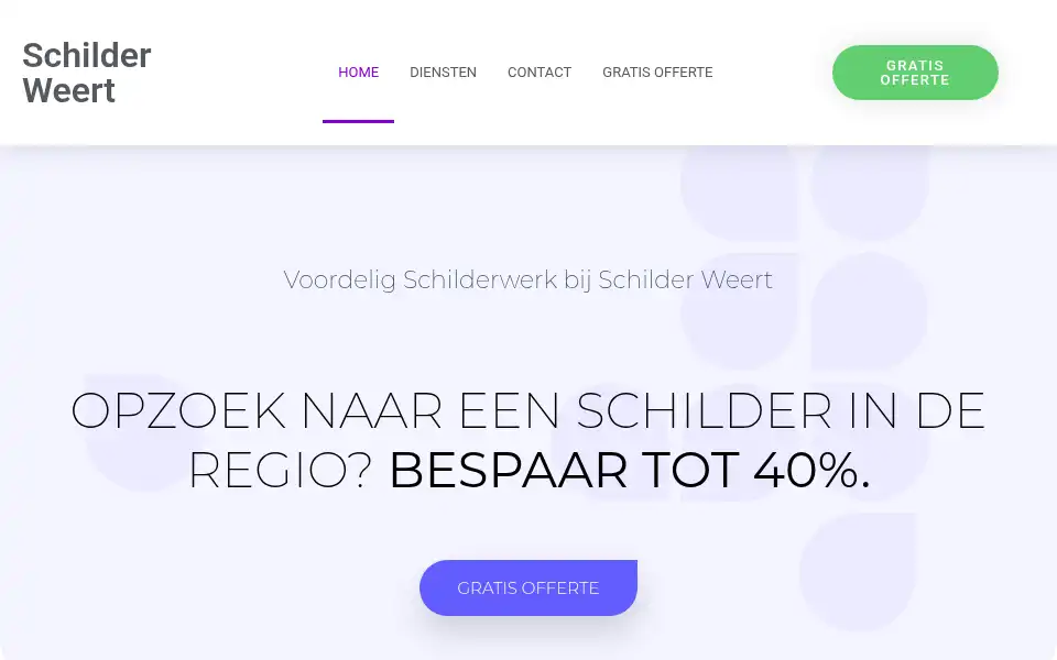 Screenshot of schilderweert.com