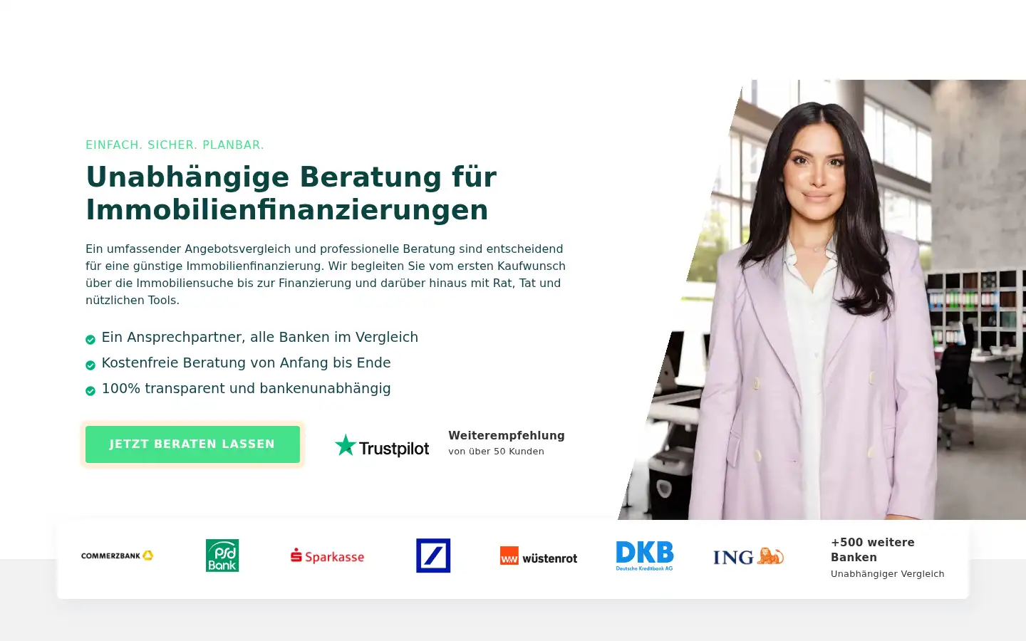 Screenshot of schiller-immofin.de