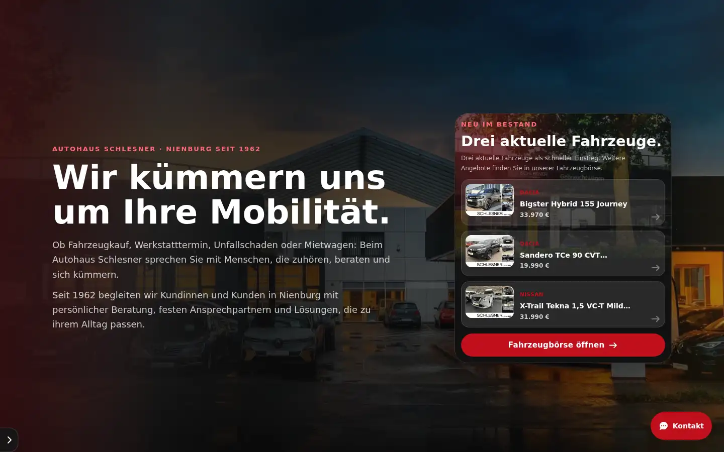 Screenshot of schlesner.de