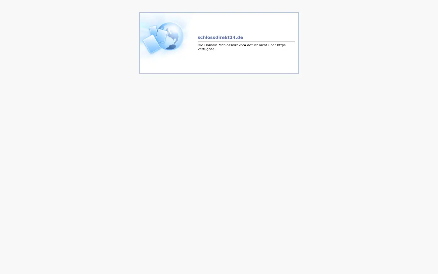 Screenshot of schlossdirekt24.de