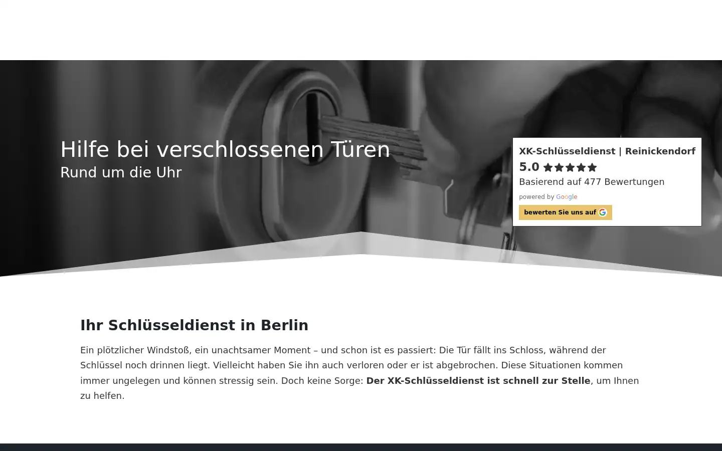 Screenshot of schluesseldienst-xk.de
