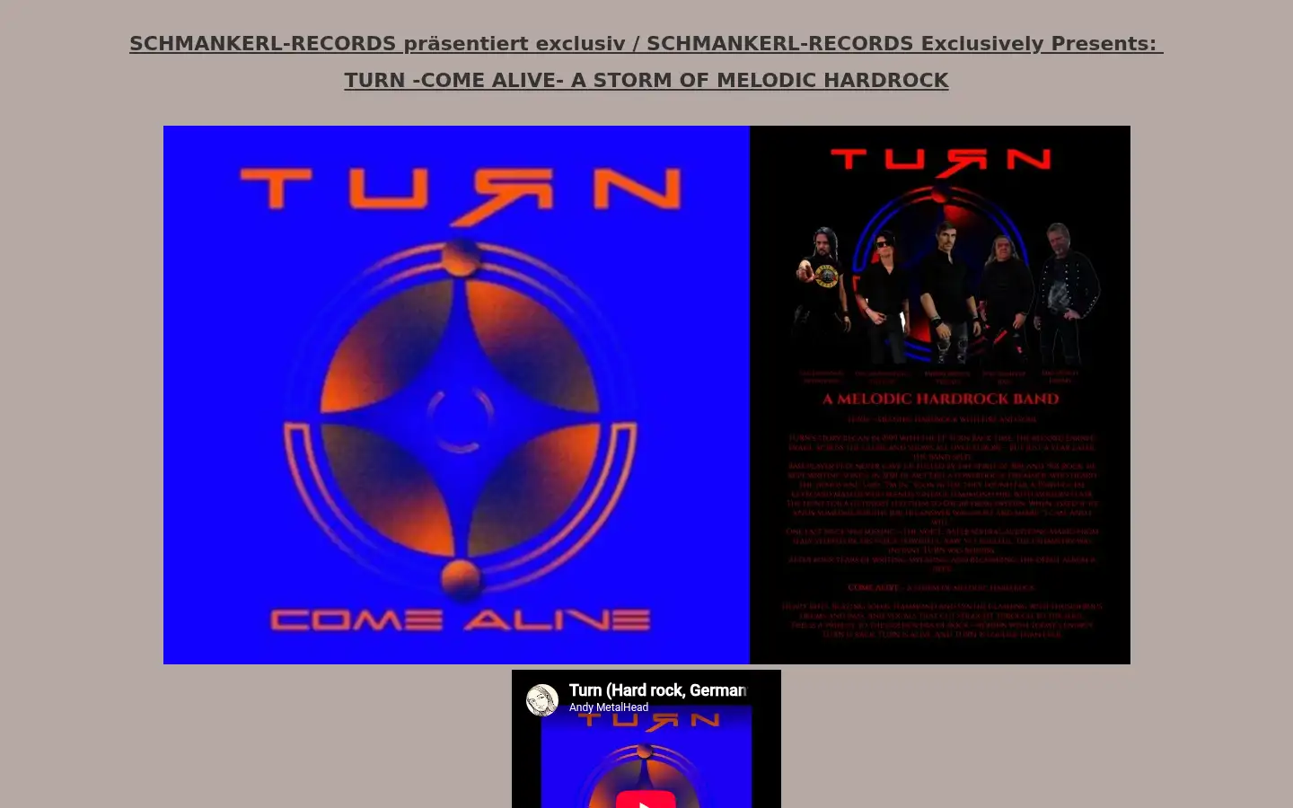 Screenshot of schmankerl-records.com