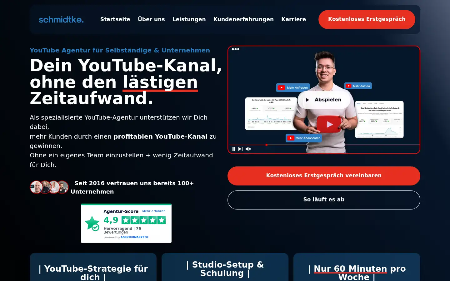 Screenshot of schmidtkeconsulting.de