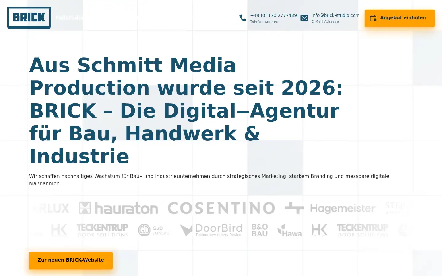Screenshot of schmitt-media.com