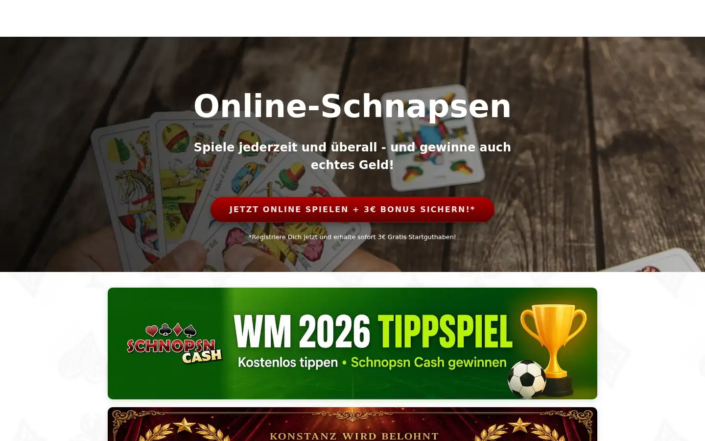 Screenshot of schnopsn.com