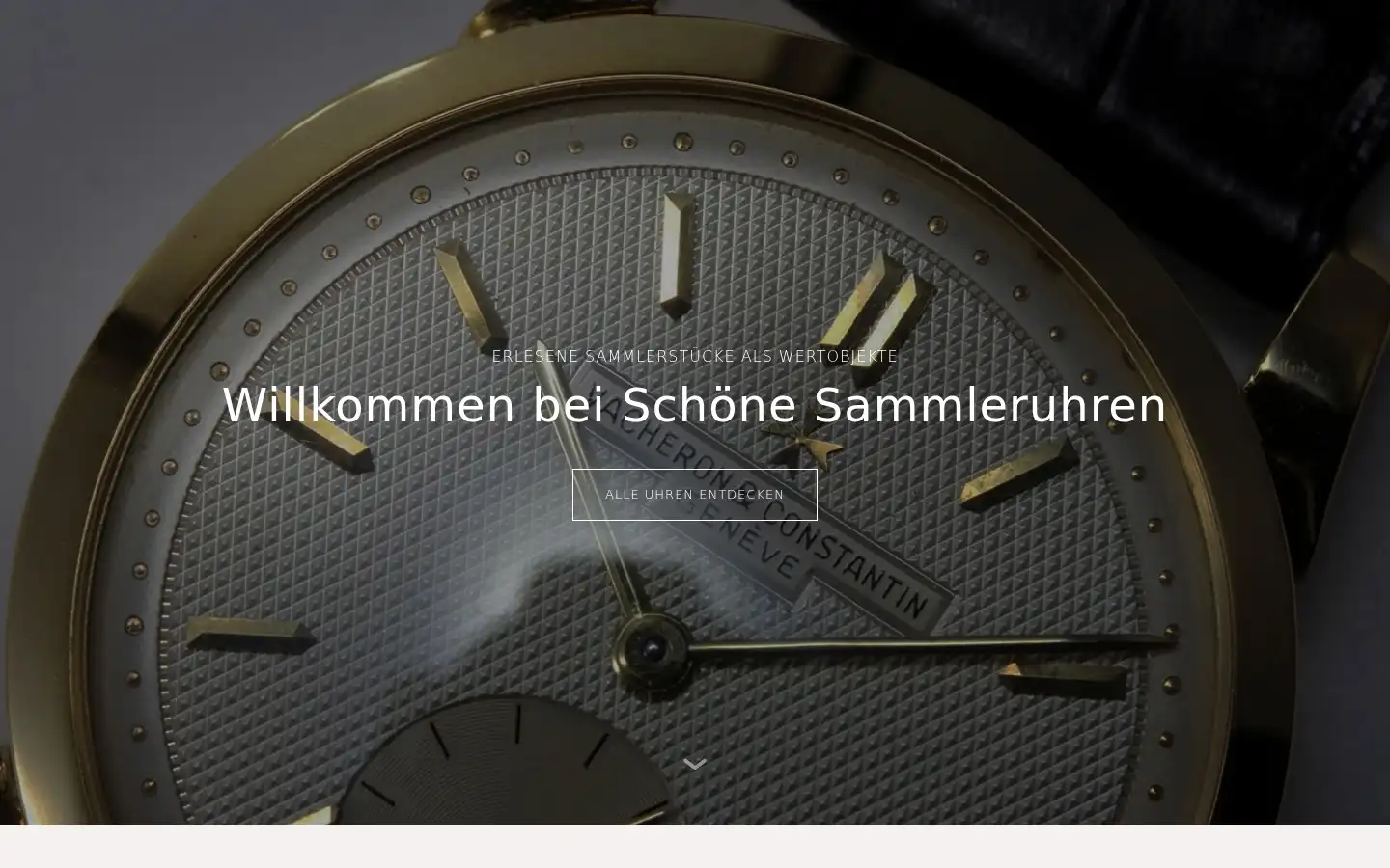 Screenshot of schoenesammleruhren.de