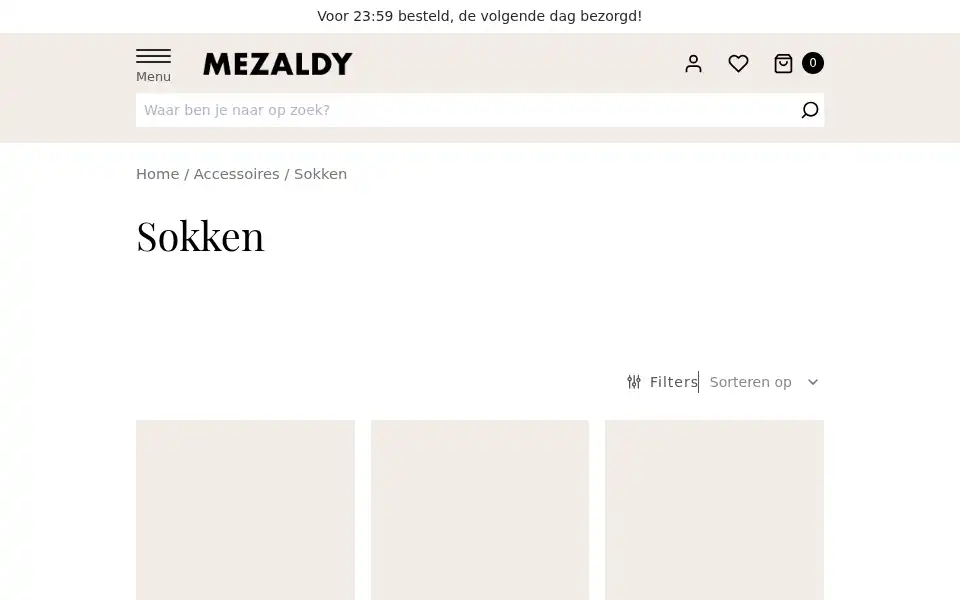 Screenshot of schoenmode.com