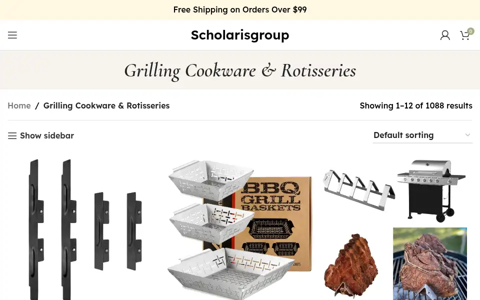 Screenshot of scholarisgroup.org