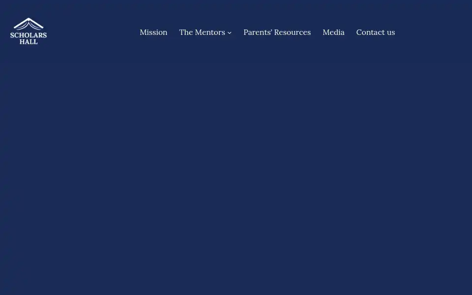 Screenshot of scholarshall.sg