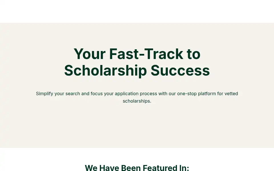 Screenshot of scholarshipinstitute.org