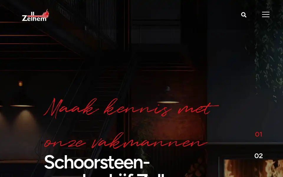 Screenshot of schoorsteenveegbedrijfzelhem.nl