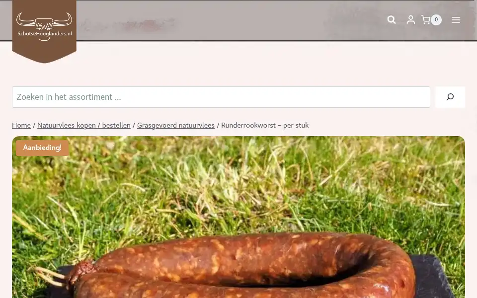 Screenshot of schotsehooglanders.nl