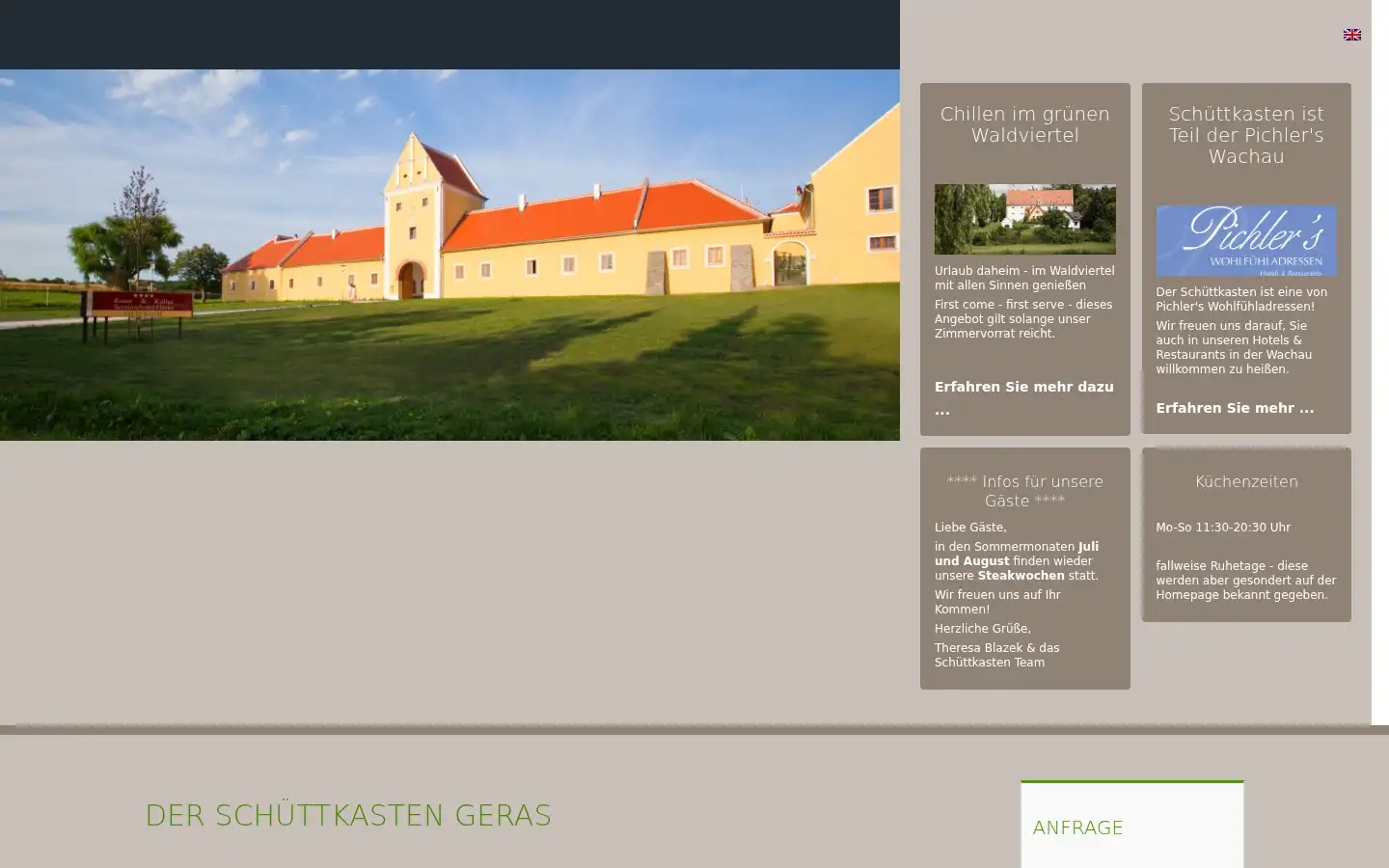Screenshot of schuettkasten-geras.at