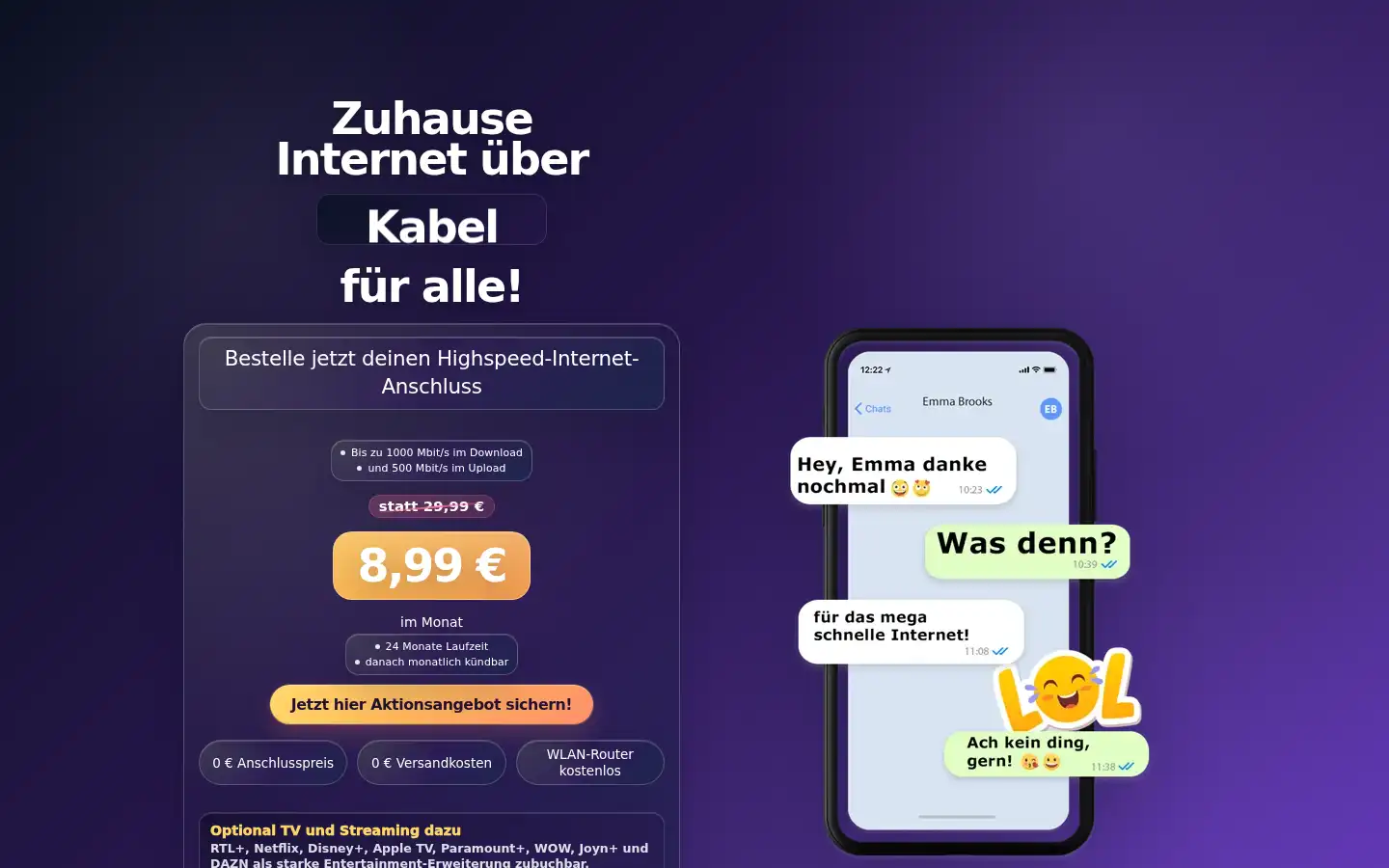 Screenshot of schufaprofi.de