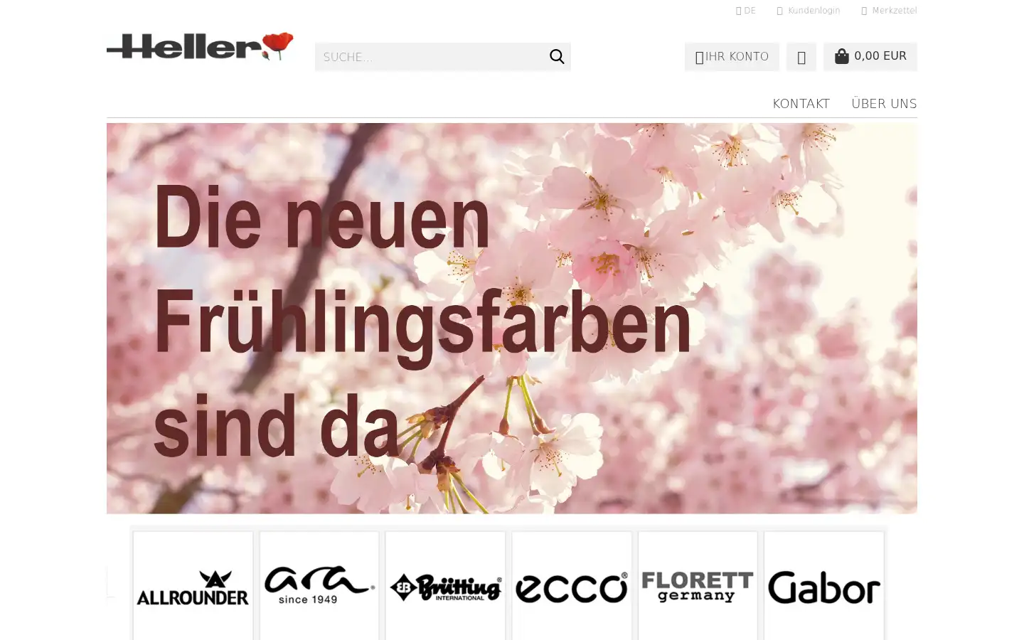Screenshot of schuhhaus-heller.de