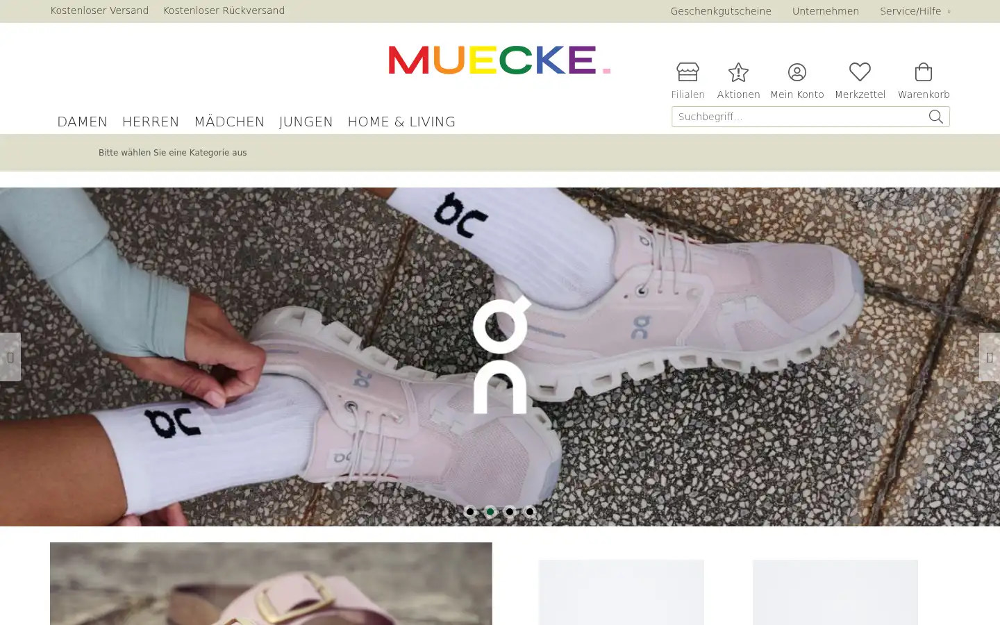 Screenshot of schuhmuecke.de