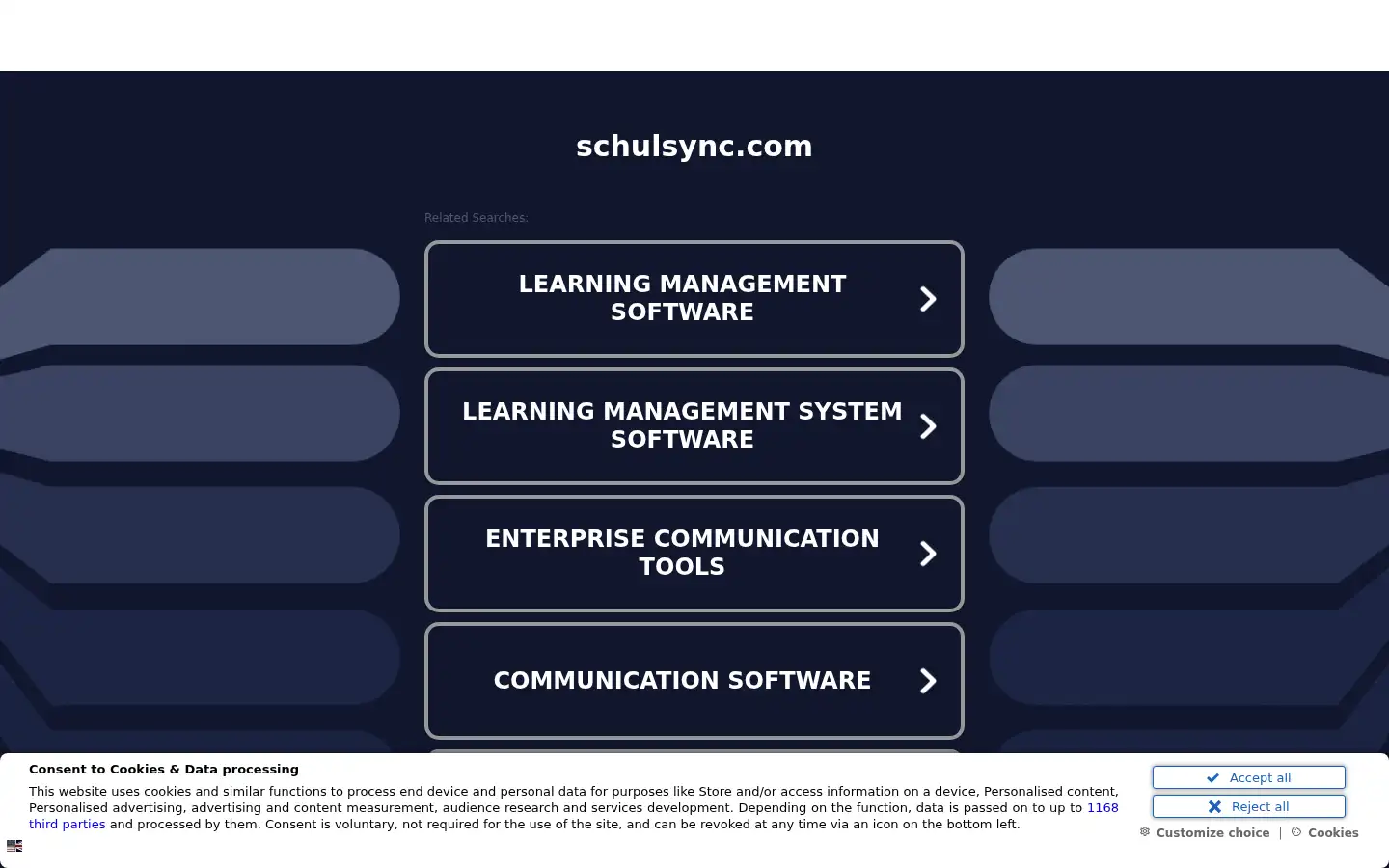 Screenshot of schulsync.com