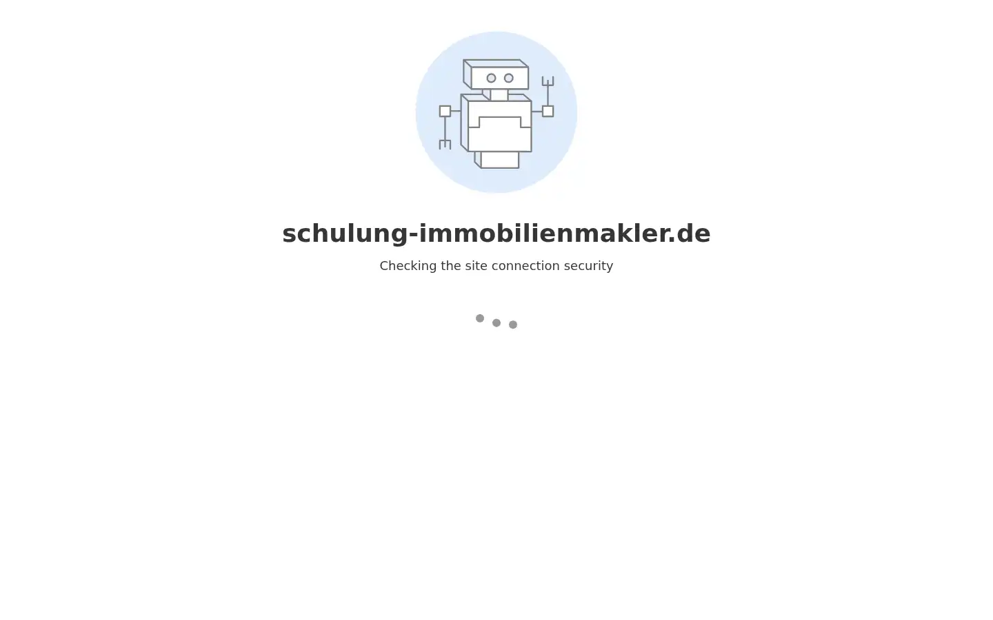 Screenshot of schulung-immobilienmakler.de