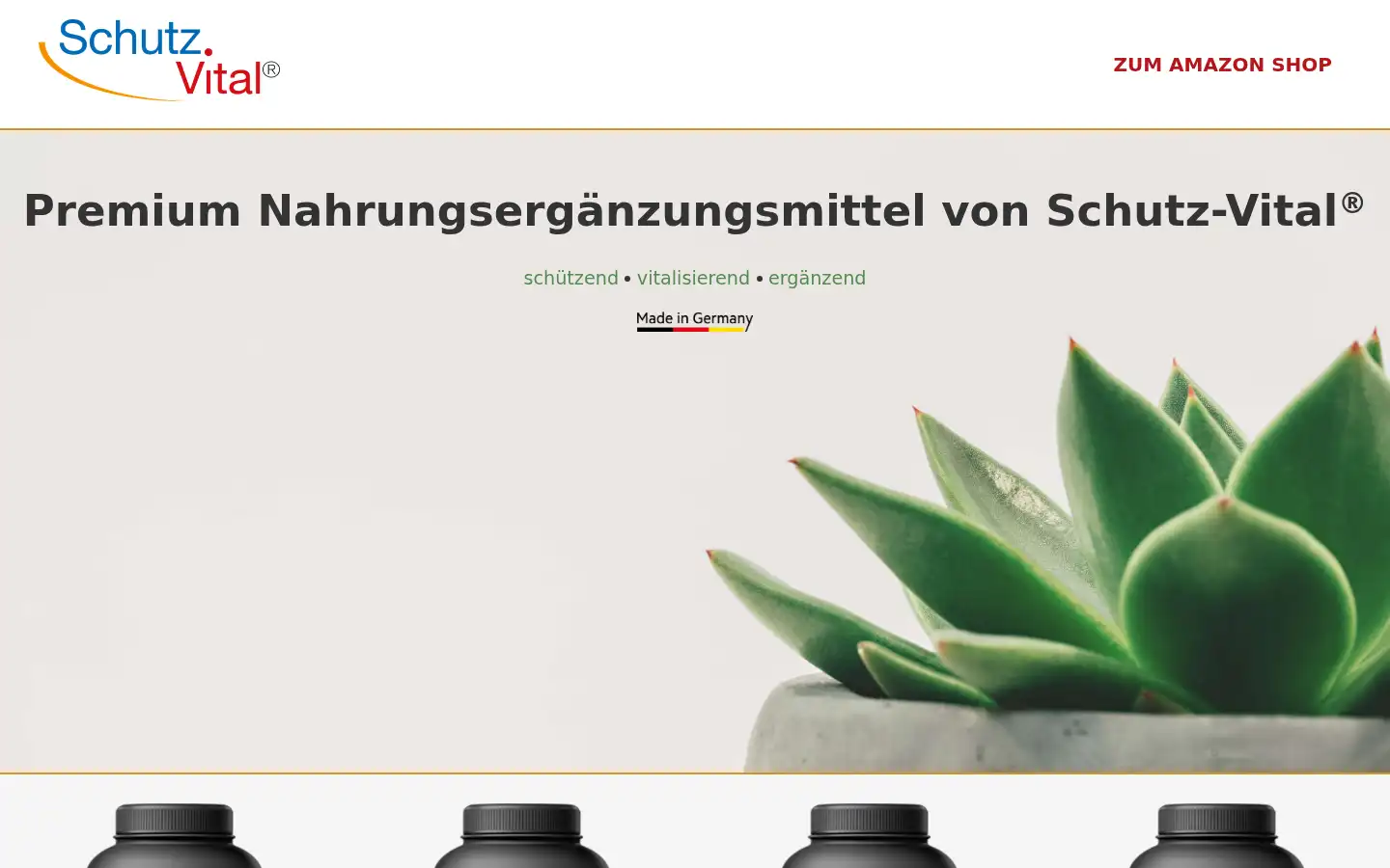 Screenshot of schutz-vital.de