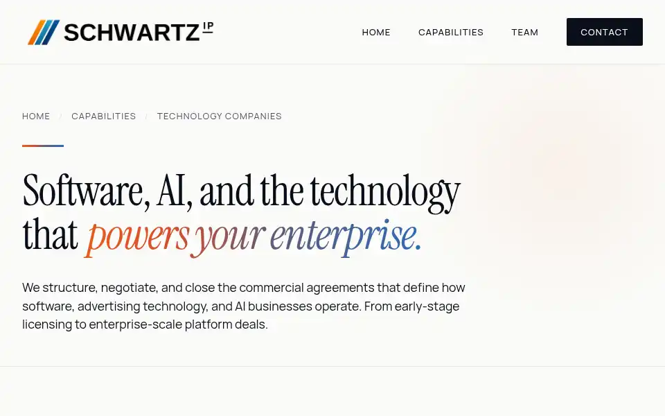 Screenshot of schwartzip.com