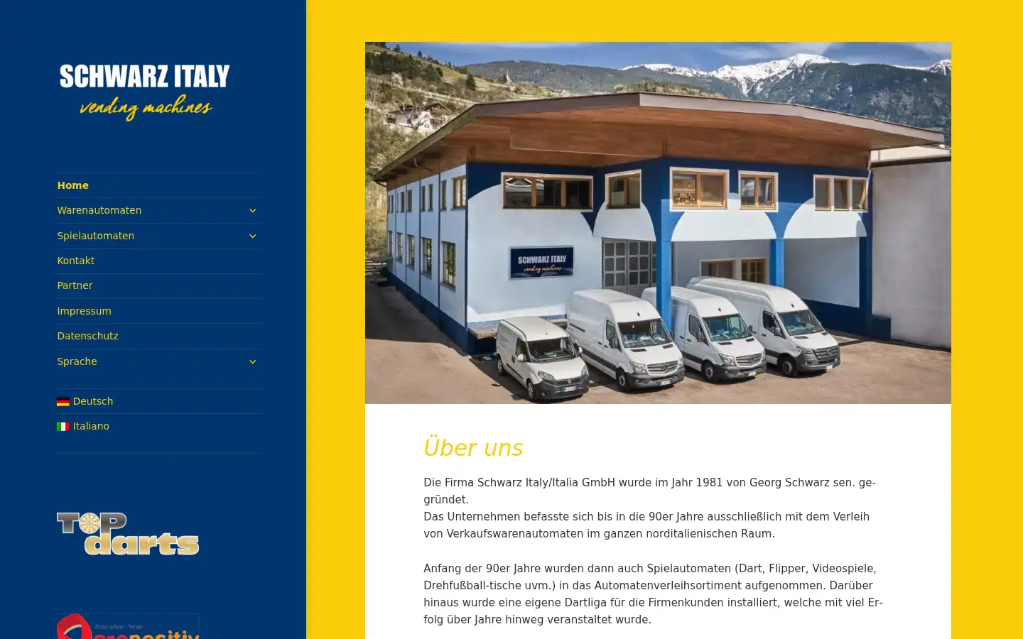 Screenshot of schwarzitaly.it