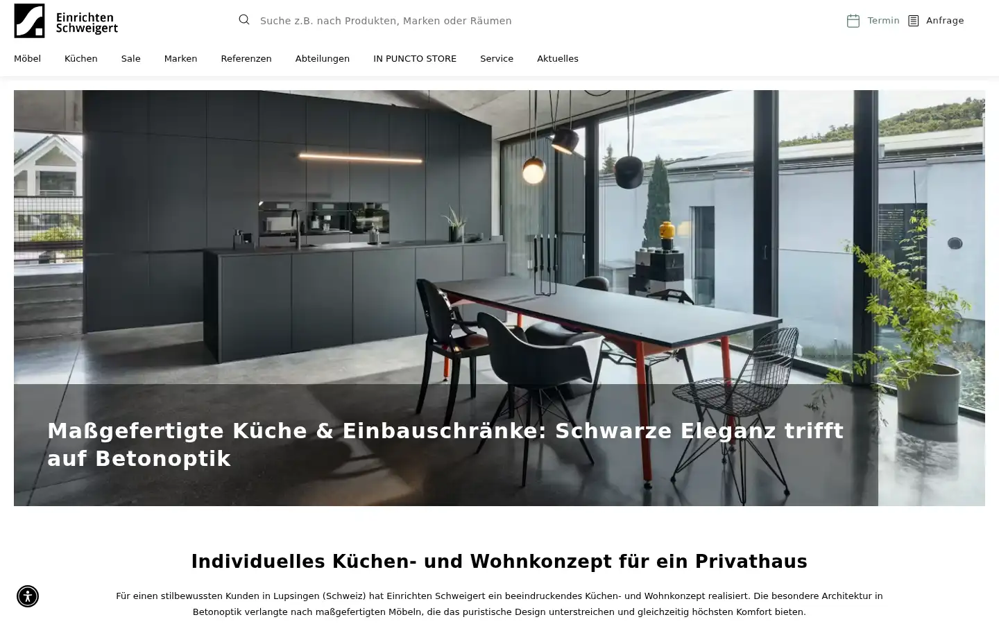Screenshot of schweigert.de