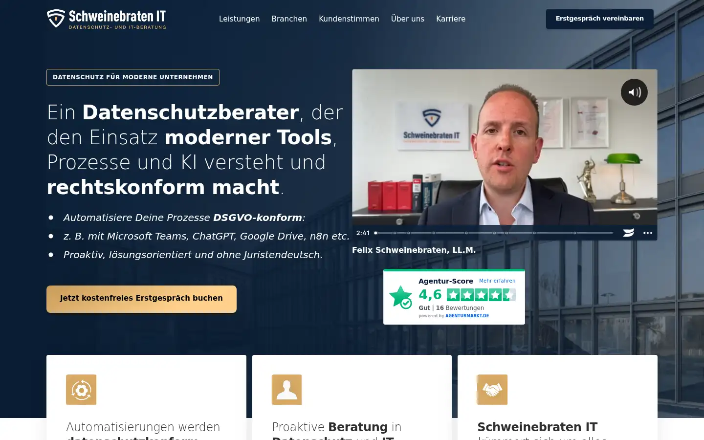 Screenshot of schweinebraten.it